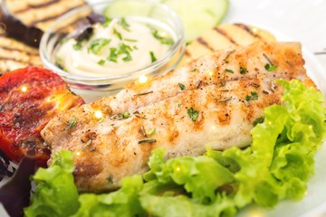 Seafood.
