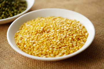 ムング豆　皮むき　ムングダール