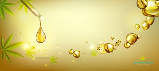 Cannabis or marijauna medical Brochure desing.