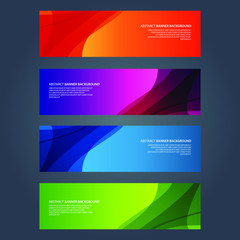 Vector Abstract design banner web template