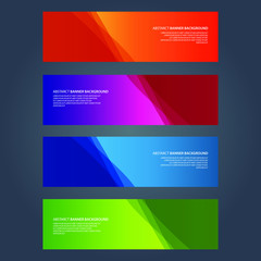 Vector Abstract design banner web template