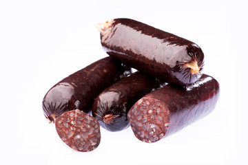 Blood sausage morcilla - Text space