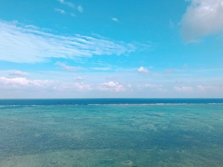 Fototapeta premium sea and blue sky