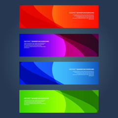 Vector Abstract design banner web template