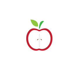 Apple vector illustration design