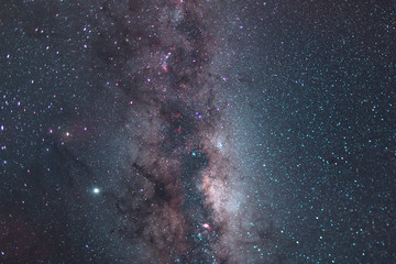 Idyllic view of Milk Way