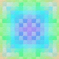 Abstract mosaic of pastel colored squares. geometric colorful pattern. Picture for creative wallpaper or design art work.