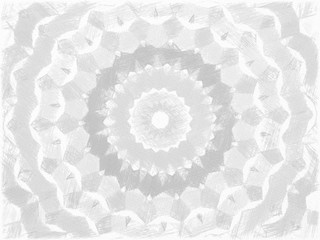 Abstract kaleidoscope pattern background. Beautiful Black and white kaleidoscope texture. Unique kaleidoscope design. Picture for creative wallpaper or design art work.