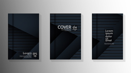 Vector collection. Abstract cover. Modern business brochures, banners, pages, leaflets, magazines, book cover templates etc.