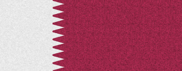 Qatar flag carpet textured, fur or feather pattern, use as a background, the symbol of Qatar country. National Freedom and Independence Sign wallpaper.