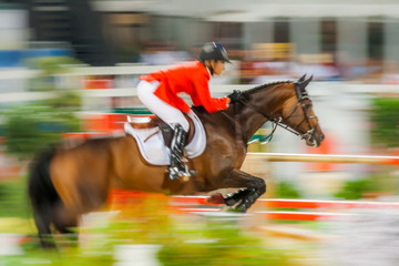 Equestrian competition Jump