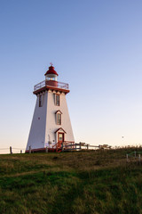 Fototapeta na wymiar Souris Historic Lighthouse 1