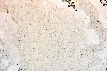 Texture of a concrete wall with cracks and scratches which can be used as a background