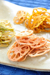 レンコンチップス