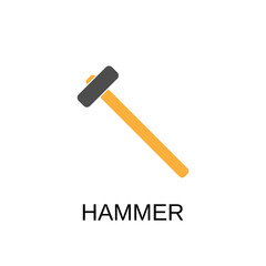 Hammer icon. Hammer symbol design. Stock - Vector illustration can be used for web.