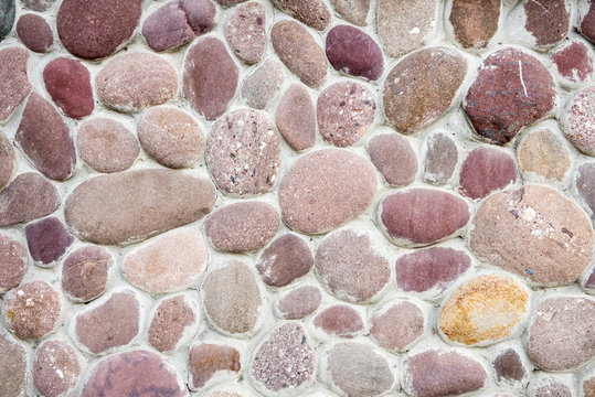  decorative stone wall in different colors
