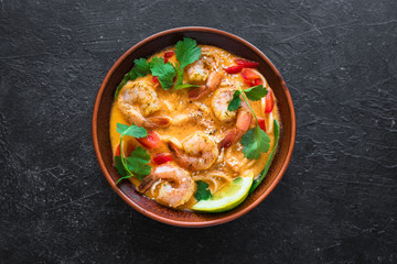 Laksa Shrimp Soup