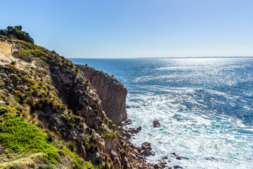 view from the pinnacles lookout, philip island, victoria, australia