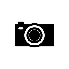 Camera icon. Symbol of Gadget or Device with trendy flat line style icon for web site design, logo, app, UI isolated on white background. vector illustration eps 10