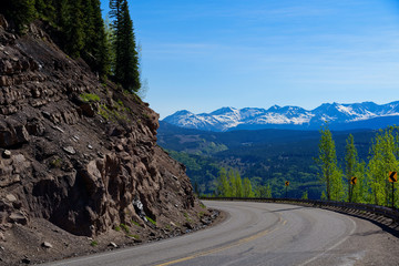 Scenery along the San Juan Skyway, Colorado