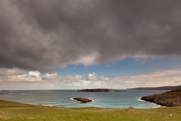 The peaceful and stunning seascape near Melness