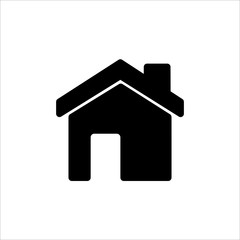 Vector home icon. symbol of house or building with trendy flat style icon for web site design, logo, app, UI isolated on white background