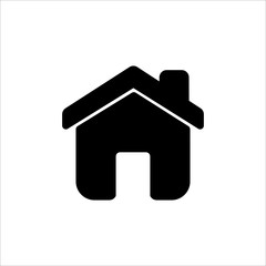 Vector home icon. symbol of house or building with trendy flat style icon for web site design, logo, app, UI isolated on white background