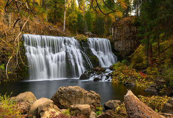 Middle falls on McCloud River