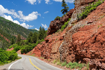 San Juan Highway between Ridgway and Placerville