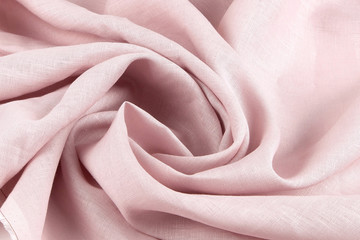 Light pink fabric texture background