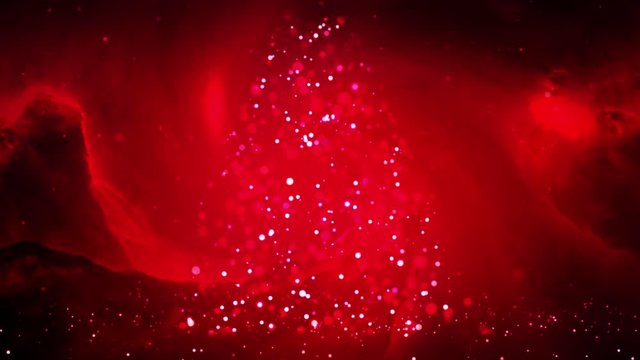 Sparkle Christmas tree. Winter holiday background