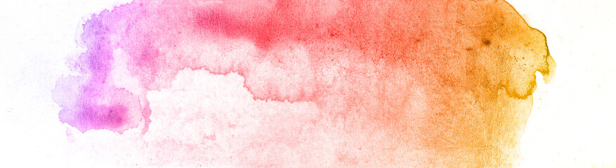 watercolor background with copy space for text