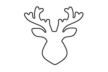 head of deer