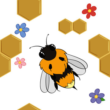 Repeatable Honey Bee Pattern