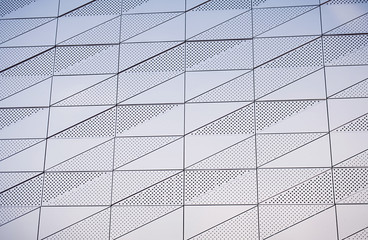 abstract geometric design of modern architecture