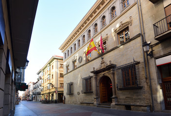 city hall of Jaca, Huesca province, Aragon Spain