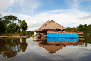 Boot auf dem Amazonas