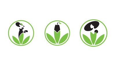 Slim woman for drink logo