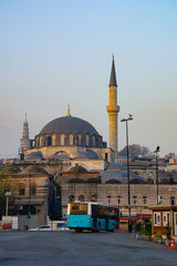 Fototapeta na wymiar Mosque in Istanbul the capital of Turkey,