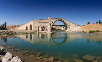 Turkey. The Malabadi Bridge on the Batman River (built 1146-1147 by Timurtas of Mardin)