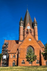 pauluskirche in halle an der saale, deutschland