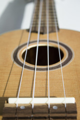 Obraz premium Natural wood ukulele