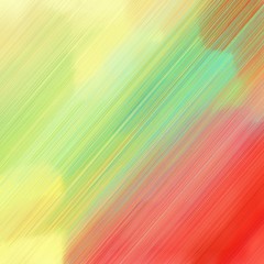 diagonal motion speed lines background or backdrop with burly wood, khaki and tomato colors. dreamy digital abstract art. square graphic with strong color