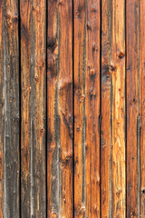 Background, rustic weathered wooden wall (vertical)