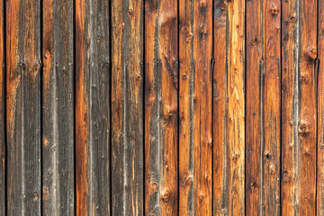 Background, rustic weathered wooden wall (horizontal)