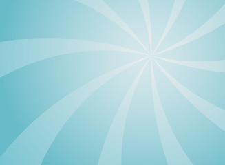 Sunlight abstract background. Bright blue color burst background. Vector illustration.