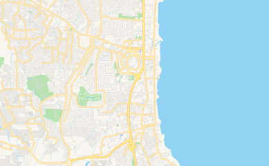 Printable street map of Muntinlupa, Philippines
