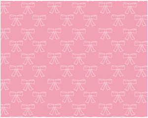 リボン　壁紙　パターン