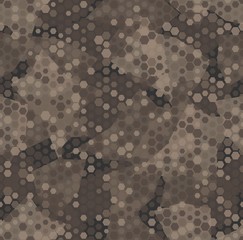 Texture military camouflage seamless pattern. Abstract army vector illustration