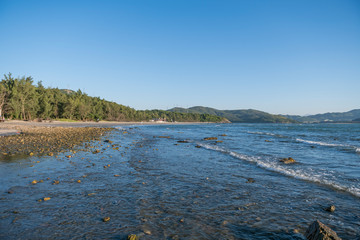 Island beach natural scenery